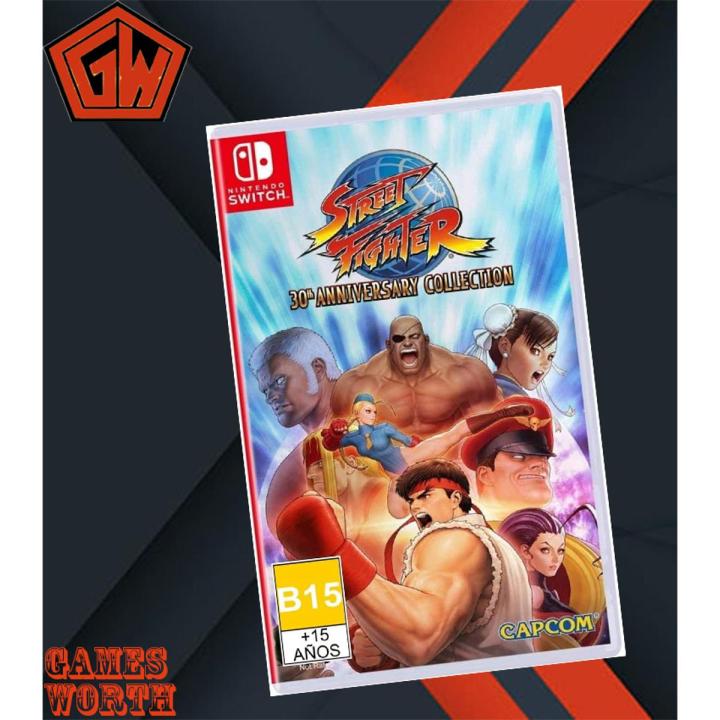 STREET FIGHTER 30TH ANNIVERSARY COLLECTION NINTENDO