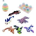Childrenworld Poseable Dragon Figure Colorful Dragon Egg Fidget Toy with Articulated Dragon Inside Perfect Easter Gift for Kids Flexible Fun Figurine Buy Dragon Egg Surprise Toy. 