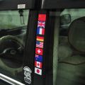 【Universal Car Parts Store】USA Flag United States US Ho Car Motorcycle Decal Set Sticker Off Ipad Notebook Laptop Handy Car Styling. 
