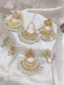 JEWELLER New Jewelry Set For Woman Pearl Golden Necklace Earring Jhumka Set For Woman Girl. 