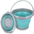 Portable Folding Collapsible Water Bucket 3 litre. 