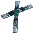 50 Pcs 1S 3.7V 4A Li-Ion PCM 18650 Battery Protection Board PCB for 18650 Lithium Ion Li Battery Double MOS. 