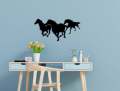Running Horses Wall Stikcer  Amozing design Sticker. 