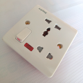 3 Pin Inspire Light Plug Socket Wall Socket Plate China Fitting Light Plug- 250 Volts / 15 Amp High Quality. 