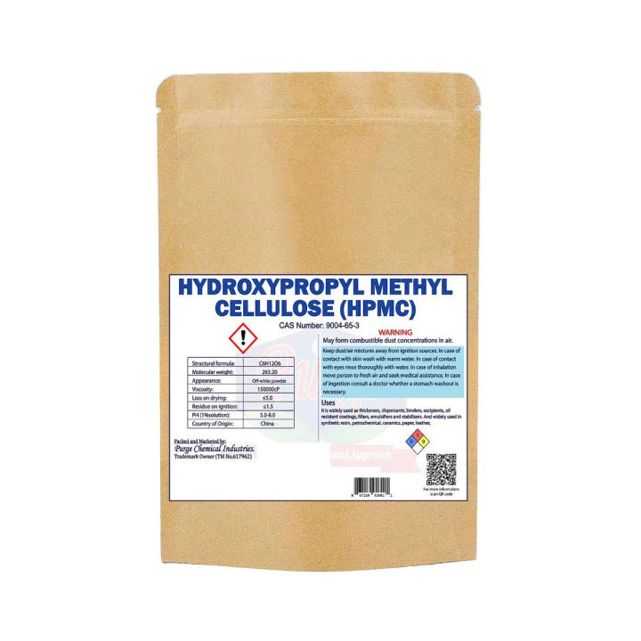 Purge HPMC - Technical Grade - Hypromellose - Hydroxypropyl Methylcellulose - Thickening Agent - Tile Bond Adhesive