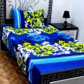 AR CART Single Size Bedsheet in High Quality Cotton Top Designs. 