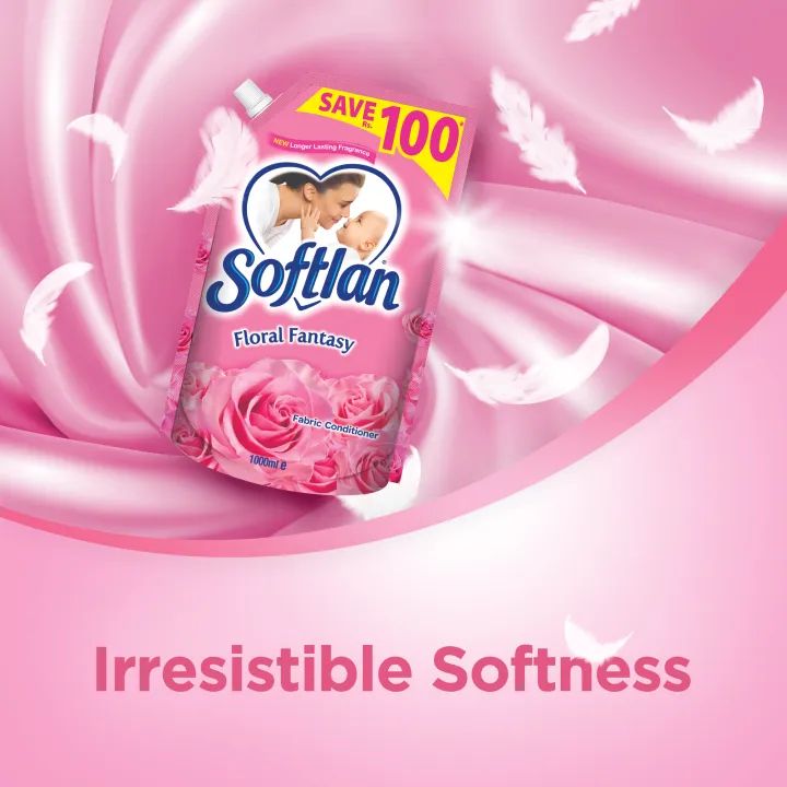 Softlan%201%20Litre%20Pouch%20Floral%20Fantasy%20-%20Fabric%20Conditioner%20-%20Image%202