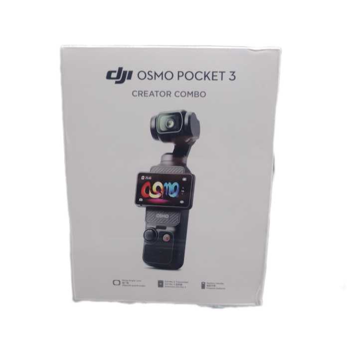 dji OSMO POCKET 3 CREATOR COMBO | WIDE -ANGLE LENS| BATTERY HANDLE | DJI MIC 2 TRANSMITTER | MADE FOR IPHONE