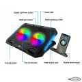 S900 Cooling Pad For 14-17 Inch Laptops Gaming Notebook Dual USB Ports Adjustable Height RGB Laptop Cooling Pad Stand. 