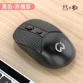 Colorful Wireless Mouse Dual Bluetooth Computer Mouse Gaming Silent Rechargeable Ergonomic Mause USB Mice for PC Laptop Ipad. 