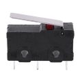 SPDT 3-Pin Micro-Limit Switch-40Pcs Micro-Limit Switch-Black&Silver. 