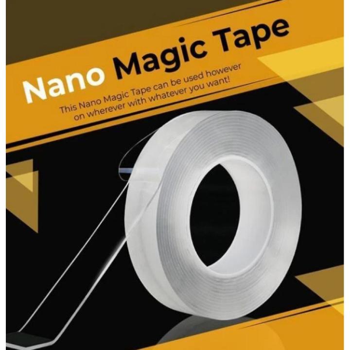 5 Meter Double Sided Magic Nano Tape (Strong Adhesive)