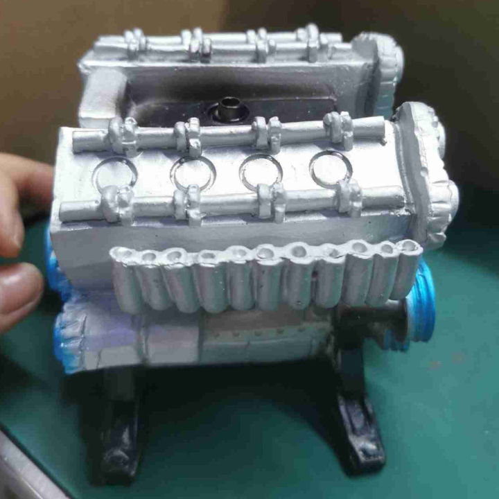 Ornament Creative Miniature Resin Engine Ornaments for Car Desktop Decoration CLH@8