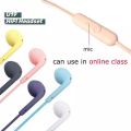 Universal handfree built with mic compatible with all mobile. 