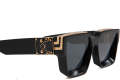 Lensify LV Brand Designer Square Sunglasses Men Women 2024 Fashion Thick Frame Sunglasses UV400 with Free LV Branded Box. 
