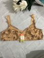 Soft Cotton Printed Bra Brazzer Blouse  for Women Ladies Girls Undergarments. 