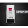 UHOO Large Size Acrylic Name Tag High Quality Transparent ID Card Holder Name Badge Holder. 