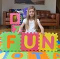 JUMBO ABC PUZZLE MAT FOR EARLY LEARNING(30x30cm). 