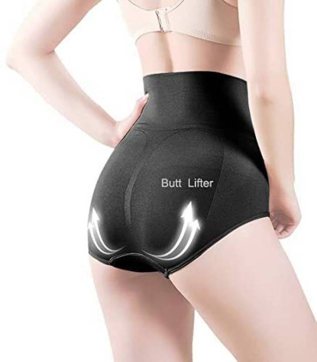 Women%20Shapewear%20Tummy%20Control%20Panties%20High%20Waisted%20Body%20Shaper%20Slimming%20Briefs%20Underwear%20-%20Image%206
