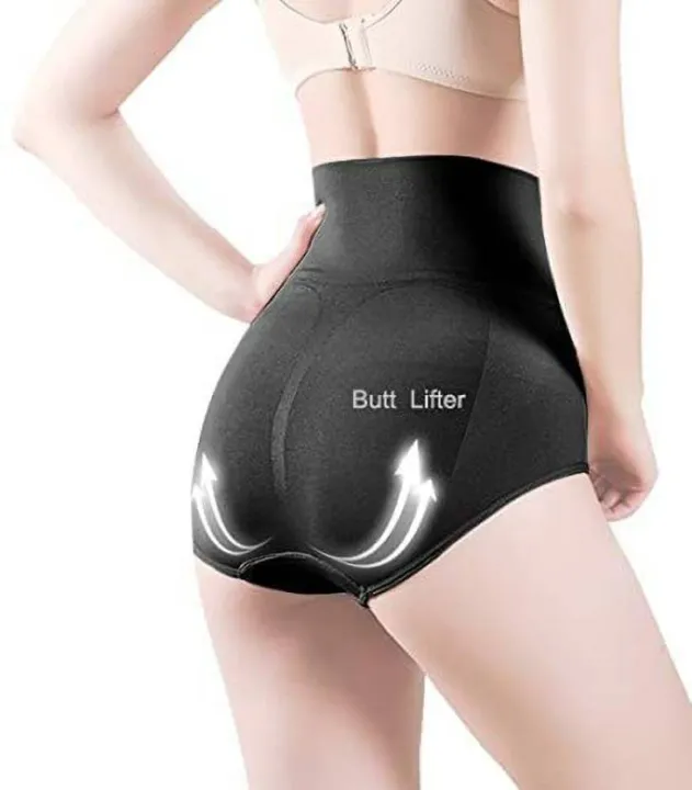 Women%20Shapewear%20Tummy%20Control%20Panties%20High%20Waisted%20Body%20Shaper%20Slimming%20Briefs%20Underwear%20-%20Image%206