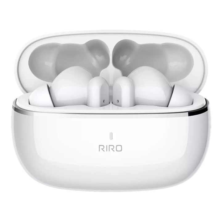 RIRO L11 TWS Wireless Earbuds, Bluetooth 5.3 True Wireless Earphones, 24H Playtime, Hi-Fi Sound & DSP Noise Reduction