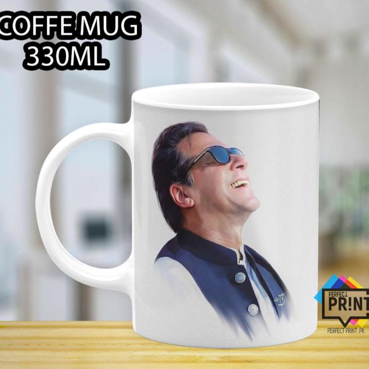 Imran Khan Poster Pti Imran Khan Smile Mug 330ml