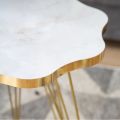 Mdf Wood Daisy Nesting Table With Metal Stand Set of 3 Round table Table Decoration coffee table Daisy coffee table dining table Nesting table set Side Table Coffee Table nesting table Decor - Set Of 3 Side Tables. 