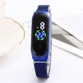 Blue Color Digital Watch Smart Watch/ Magnet Led Watch Ladies Digital Wrist Watch For Women/Girls. 