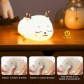 Lovely Fawn Night Light, Toddler Baby Nursery Animal Girl Wet Soft Timer Child Night Light, Color-Changing Battery Silicon Slip Night LightLovely Fawn Night Light, Toddler Baby Nursery Animal Girl Wet Soft Timer Child Night Light, Color-Changing Battery S. 
