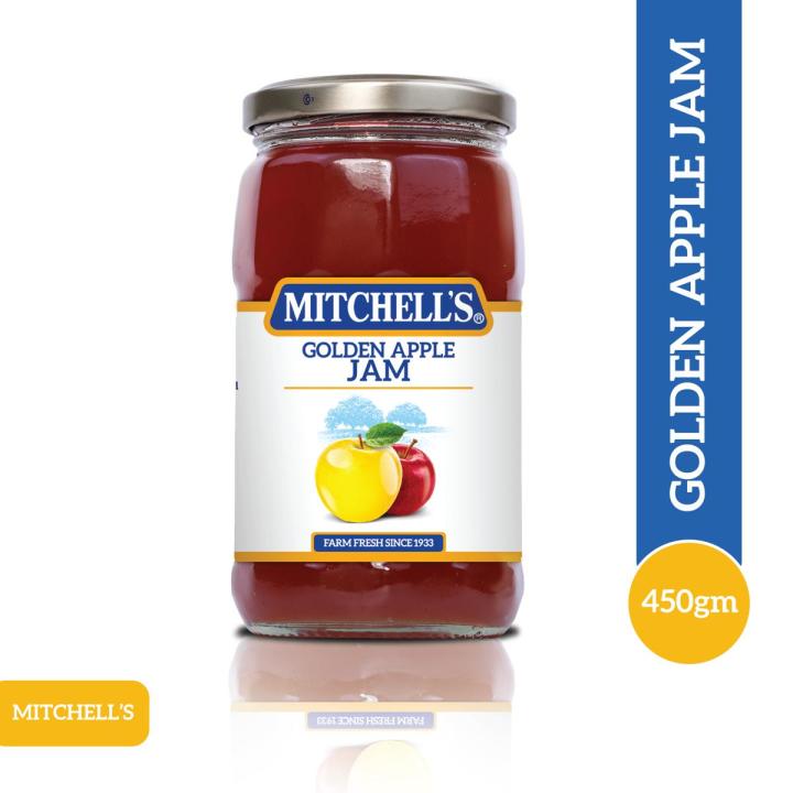 Mitchell's Golden Apple Jam 450gm