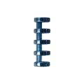 Circles Rings buckle clip binding Clips For DIY School supplies Stationery 10PCS 5-hole loose-leaf Binder ring notebook Spiral. 
