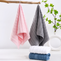 Cotton Face Towel 12x12 Inch | Soft Absorbent Washcloth | Face Cleaning Towel | Makeup Removal Cloth | Bathroom & Travel Use. 