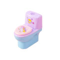 Pencil Peeler Cartoon Print Toilet Shape Stationery Pencil Sharpener. 