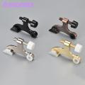 Unique Rubber Tip Door Stop 2pcs Satin Nickel Door Stopper with Adjustable White Rubber Bumper Tips Easy Installation Durable Hinge Pin Door Stop Doorstop Hinge Pin. 