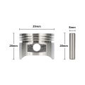 Chainsaw 39mm Piston Kit For HONDA GX35 GX 35 GX35NT HHT35S UMK35 Gasoline 4-Stroke Engine Motor Brushcutter Trimmer Strimmer. 