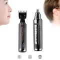 Personal Care Kemei KM-6511 2-in-1 Electric Nose Hair Trimmer Multifunctional Beard Trimmer Shaver Men Clipper Hair Remover Machine. 