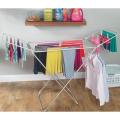 Folding Rust Proof Cloth Dryer Stand 6.3 feet Length - Weather Resistant, Long Lasting, Light Weight. 