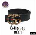 Ladies Belt With Double GG buckle. 