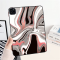 For iPad air 5 2022 Pro 11 12.9 6th 10.5 3 4 Pink Marble Cover 2018 9.7 Air 2 10.2 7/8/9/10th Generation Mini 6 Case. 