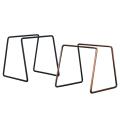 Drip Coffee For Filter Cup Holder Shelf Geometry Coffee Dripper Stand V60 Drip Metal Special Frame For Barista Bronze. 