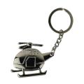Stainless Steel Helicopter Key Chain. 