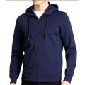 New Navy Blue Plain Hoodie Zipper For Boys and Men. 