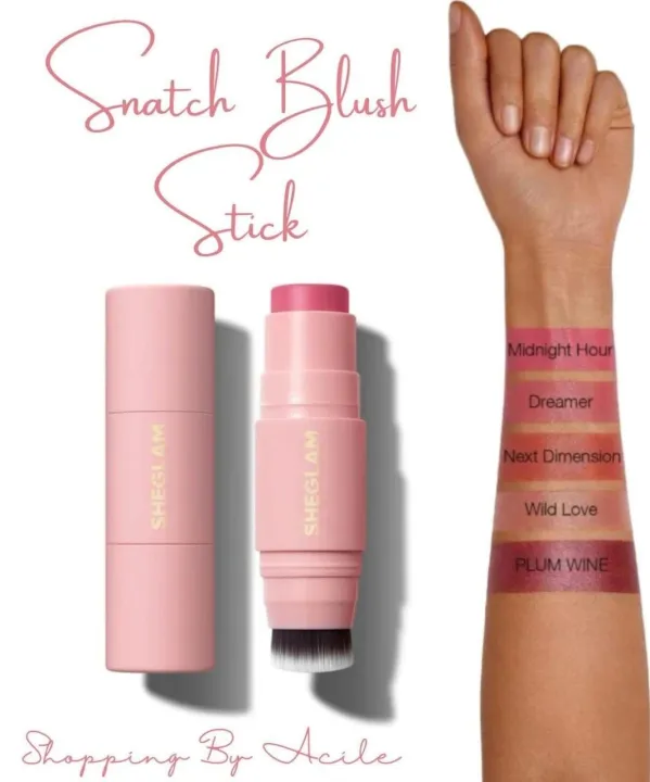 SHEGLAM%20Snatch%20N%20Cream%20Blush%20Stick%20Longlasting%20High%20Pigment%20Blush%20for%20Cheeks%20-%20Image%203