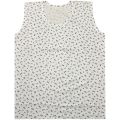 Middle-aged and elderly vests, women's cotton undershirts, mothers, round neck, undergarments, cotton old people's vests, thin old ladies short sleeves. 