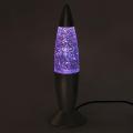 New 3D Rocket Multi Color Changing Lava Lamp RGB LED Glitter Night Light Gift （Can be changed in multiple colors）. 