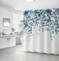 Shower Curtains – Waterproof Bathroom Curtains shawer curtain with Stylish Designs 180 x 180cm or 6'x 6' (RANDOM DESIGN). 