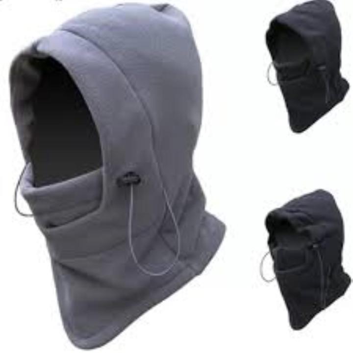 Thermal Fleece Balaclava Hooded Neck Warmer Motorcycle Winter