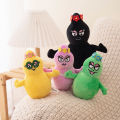 Cute Barpa Barbapapa Doll Plush Toys Cartoon Doll Pillow and Blanket Dual-Use Prize Claw Doll. 