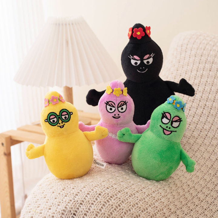 Cute Barpa Barbapapa Doll Plush Toys Cartoon Doll Pillow and Blanket Dual-Use Prize Claw Doll