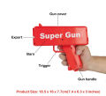 Rain Money Gun Paper Spary Machine Toy Gun Money Gun with 100 Pcs Play Money Cash Gun Party. 